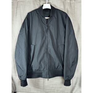 J. Linderberg Dwayne Bomber Black Jacket Mens Size L USED
